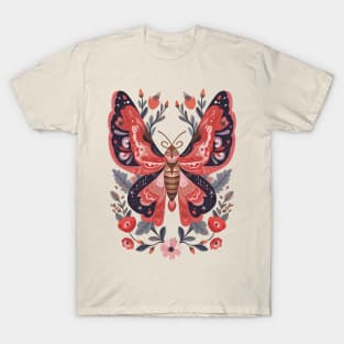 Folk Art Butterfly T-Shirt